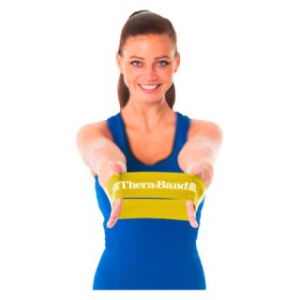 Thera Band® Cilpveida vingrošanas gumija (dzeltena) 30.5 cm