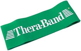 Thera Band® Cilpveida vingrošanas gumija (zaļa) 45,5cm