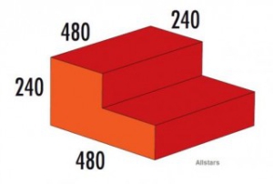 Trepe 480 x 480 x 240 mm
