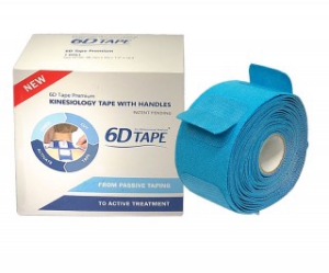 6D TAPE kinezioloģiskie teipi ar rokturiem