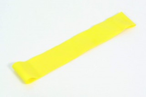 Togu Cilpveida vingrošanas gumija dzeltena