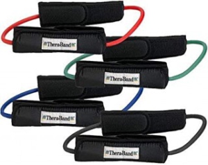 Thera-Band cilpveida gumija ar manžetēm